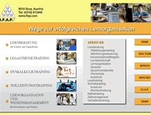 Tablet Screenshot of lernberater.ifap.cc