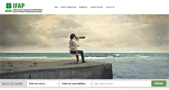 Desktop Screenshot of ifap.es