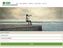 Tablet Screenshot of ifap.es