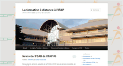 Desktop Screenshot of blog-fad.ifap.nc