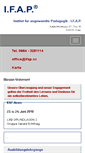 Mobile Screenshot of ifap.cc