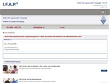 Tablet Screenshot of ifap.cc